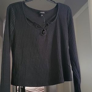 Torrid Black Crop Top